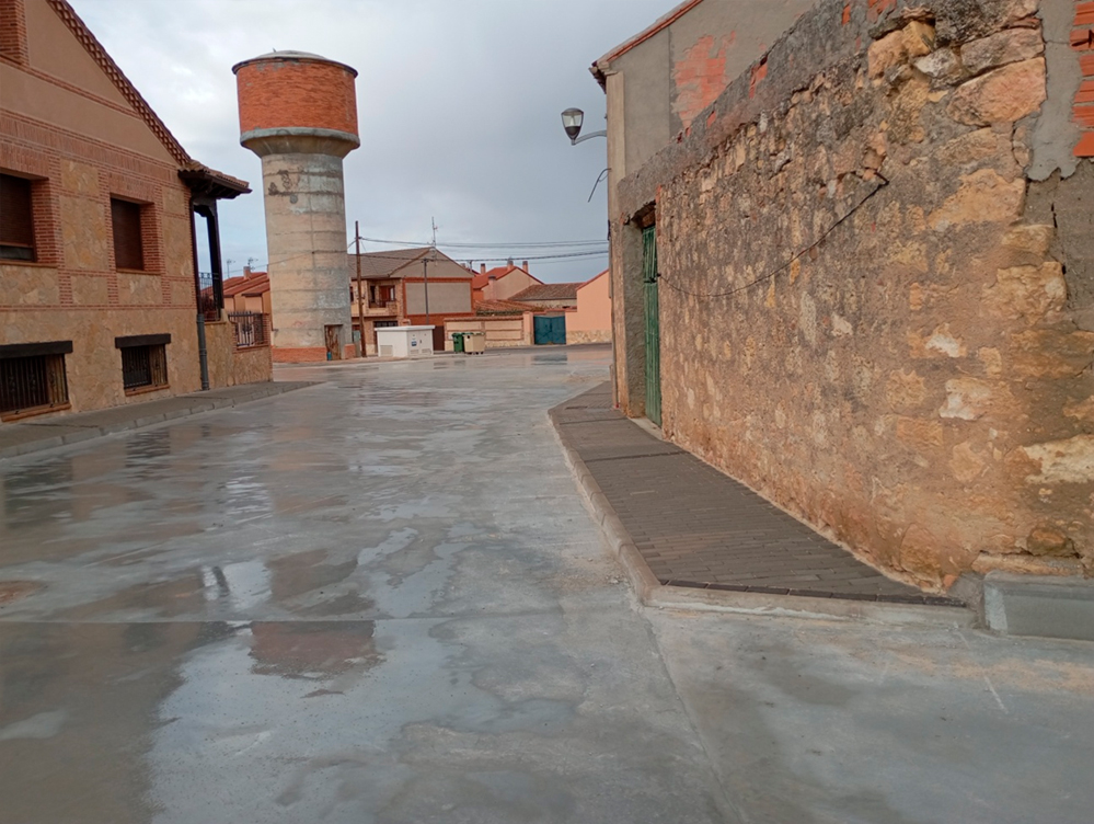 Renovación de la pavimentación de las Calles Príncipe y Peseta